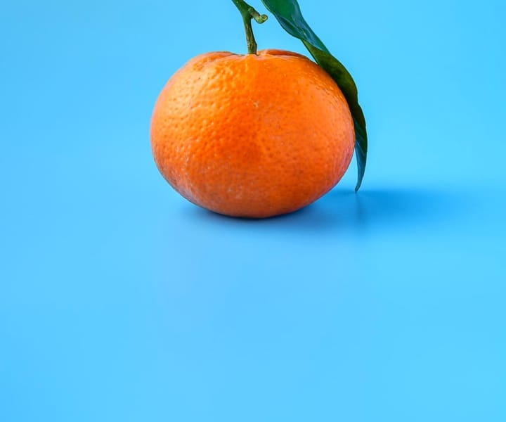 an orange